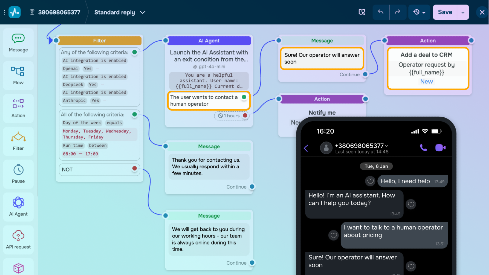 Viber Chat in SendPulse