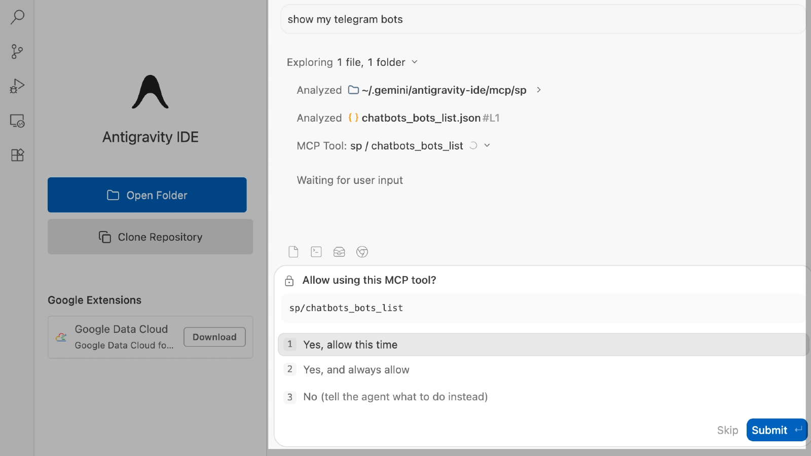 Antigravity AI IDE