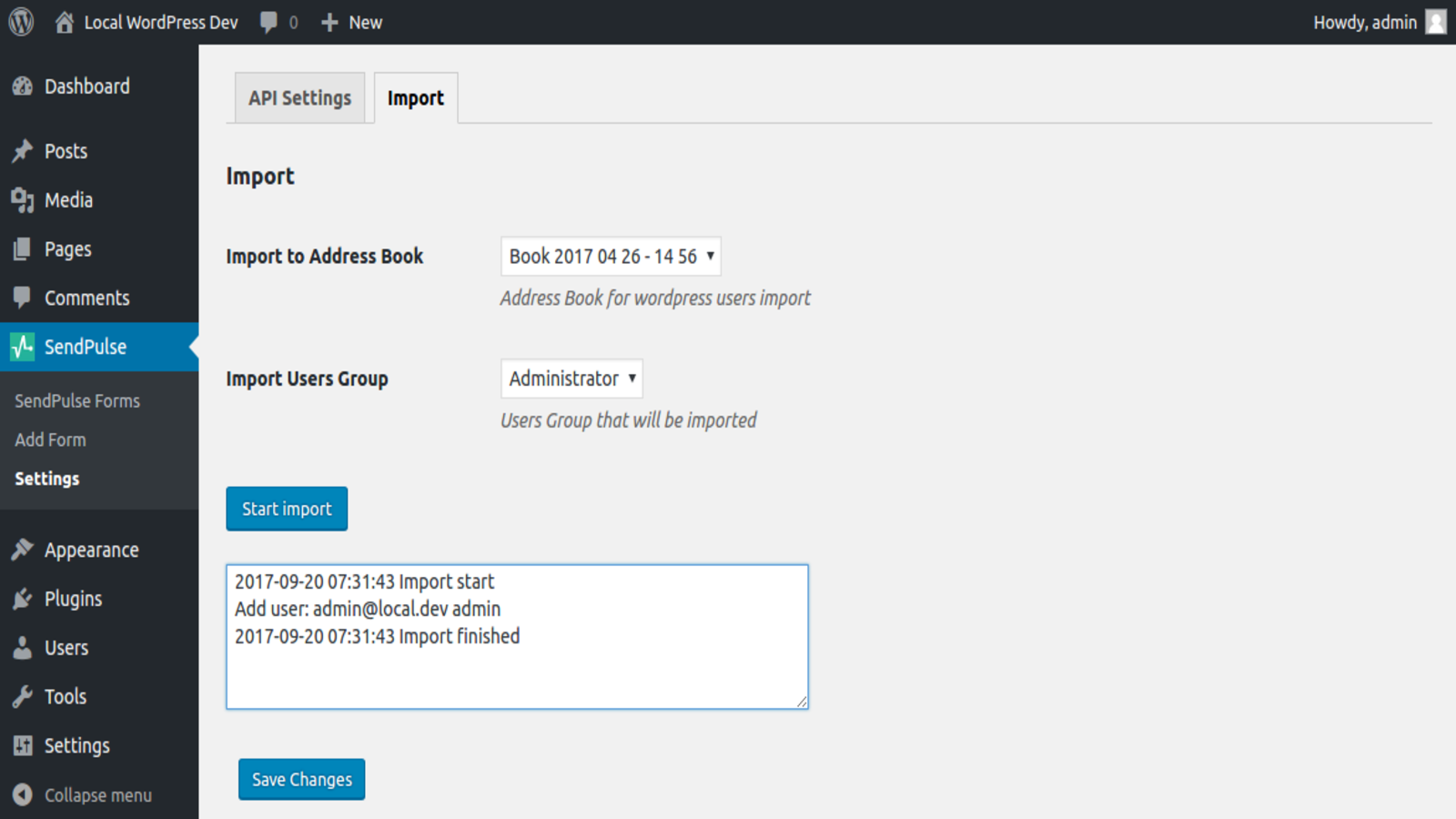 SendPulse Email Marketing Newsletter