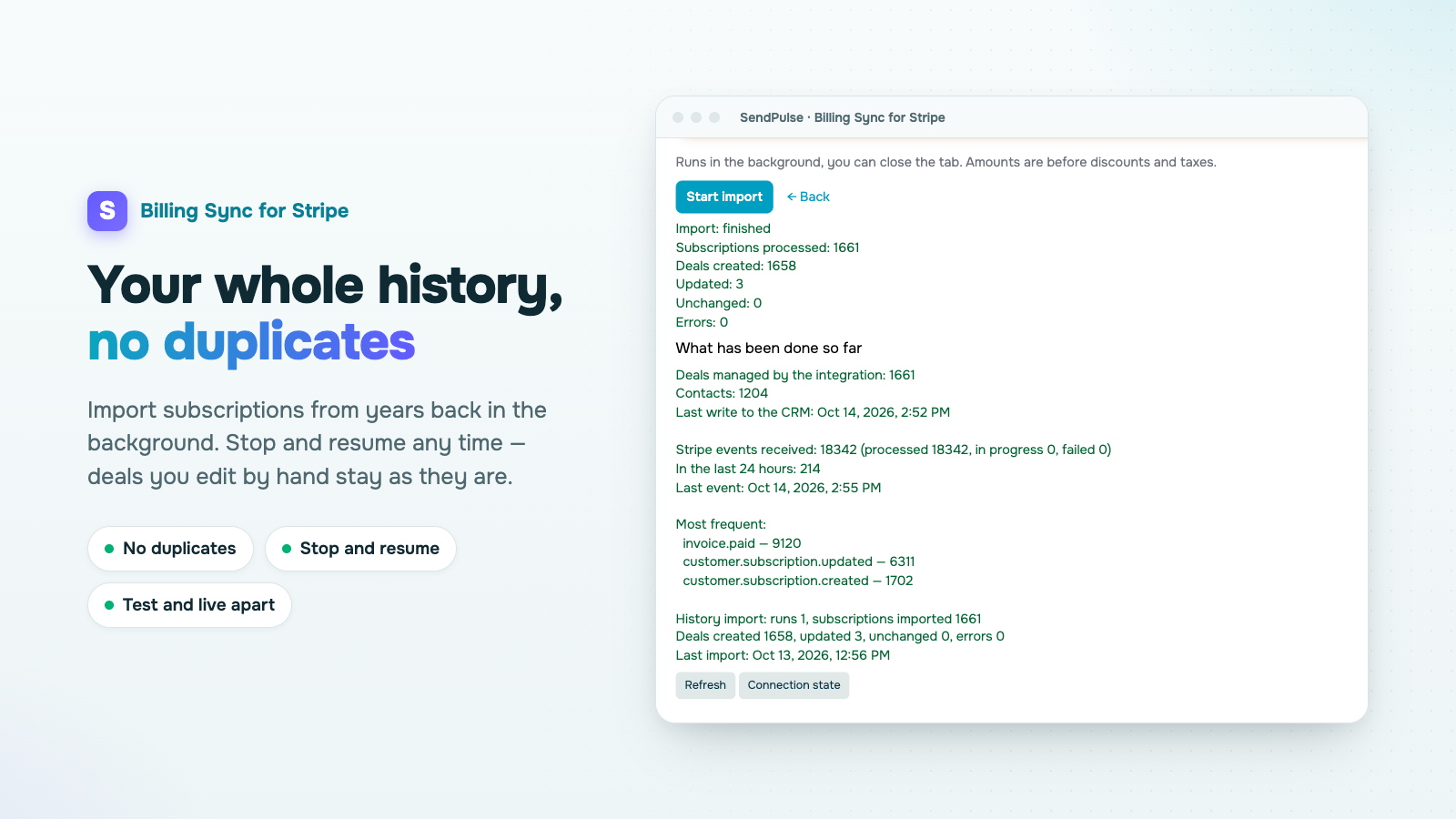 Billing Sync for Stripe