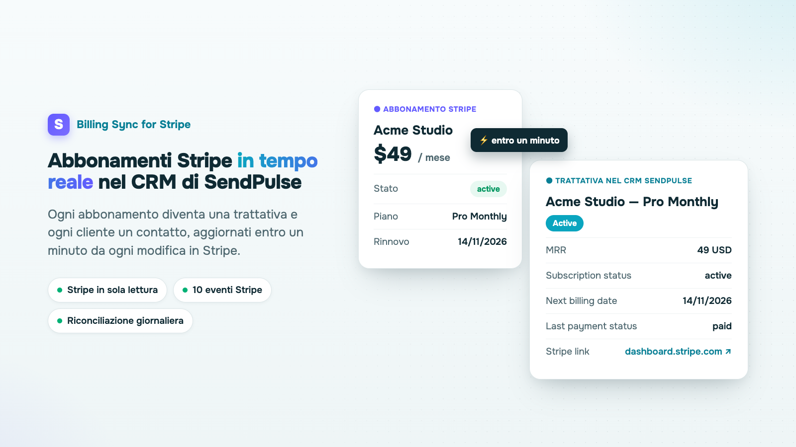 Billing Sync for Stripe