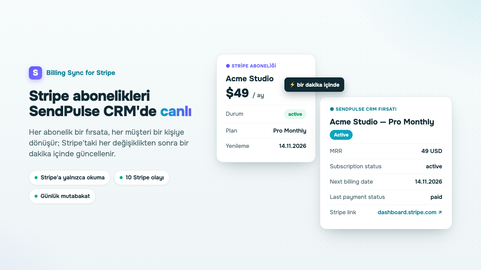 Billing Sync for Stripe