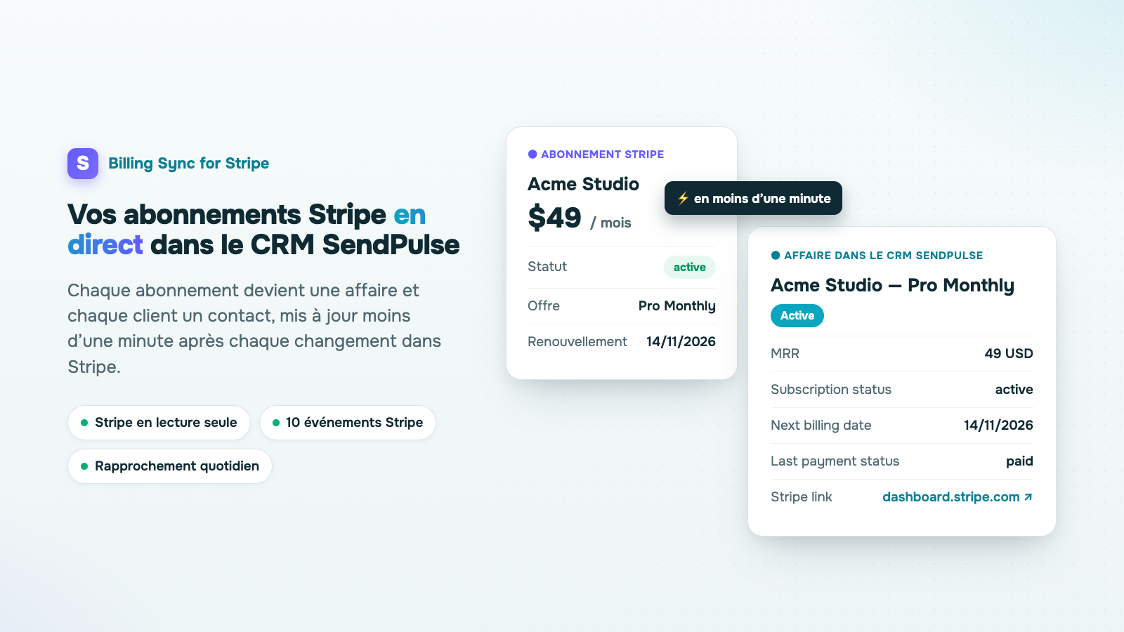 Billing Sync for Stripe
