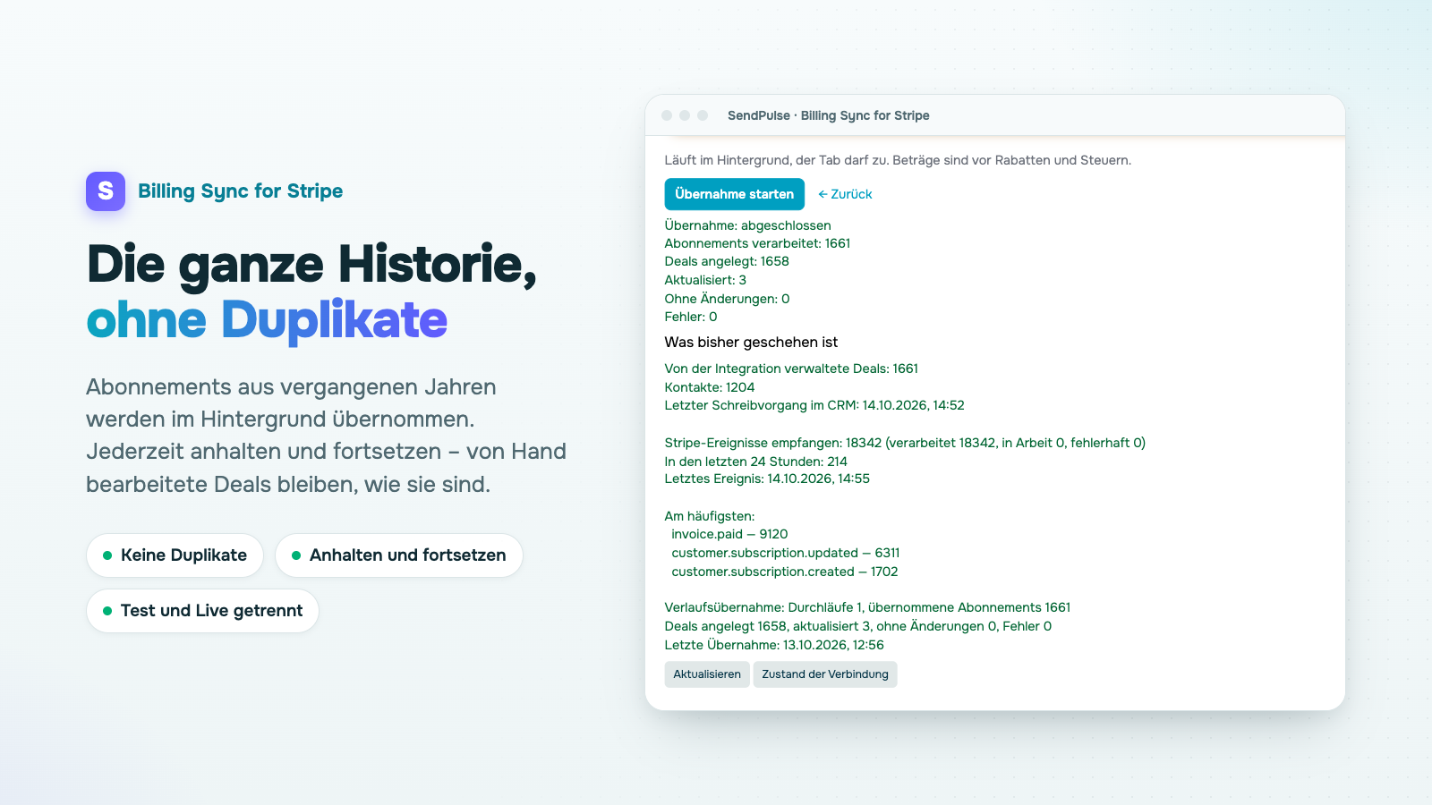 Billing Sync for Stripe